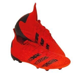Adidas Predator Freak 3 Red/Orange Soccer Cleats - Size 6